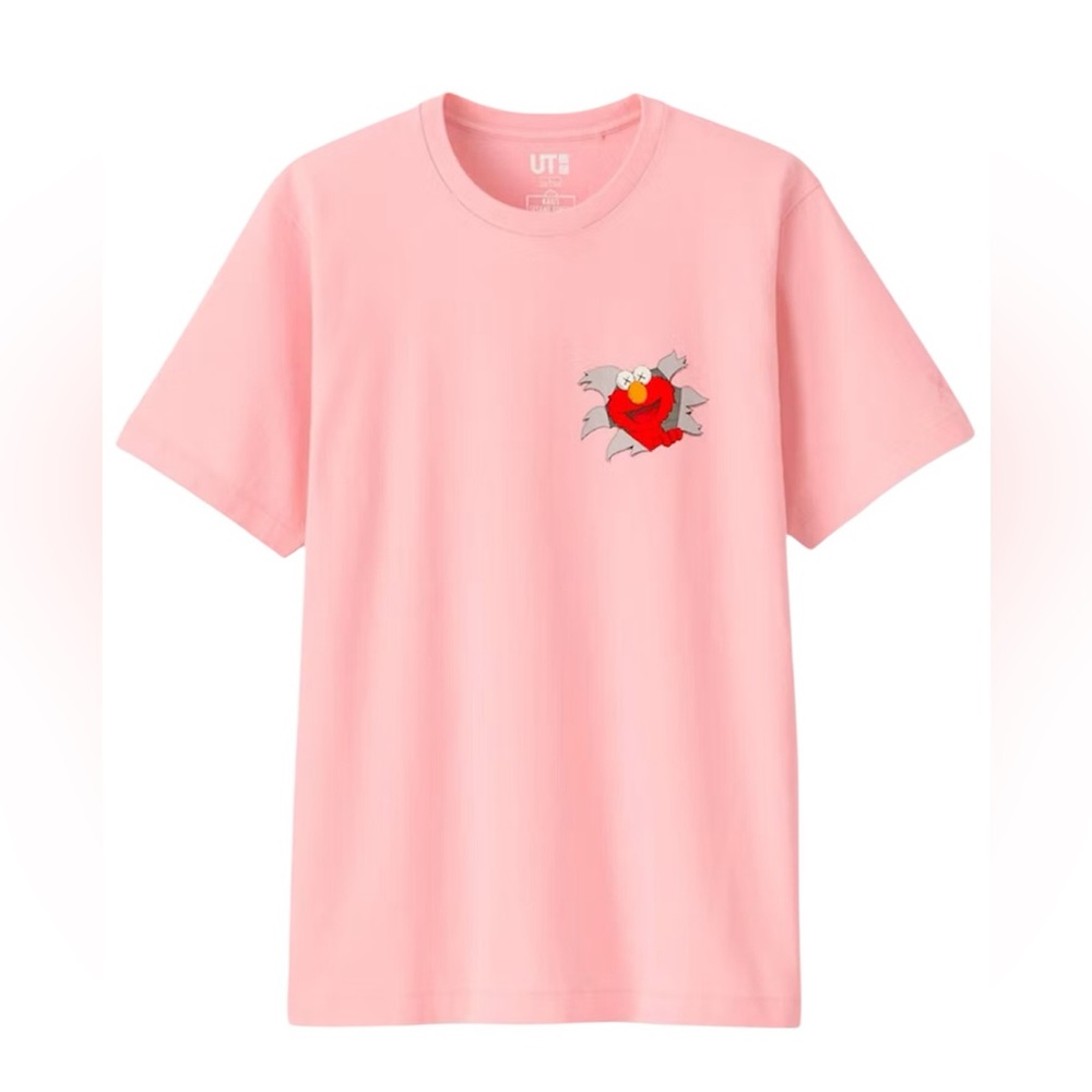 KAWS x Uniqlo x Sesame Street Elmo Men’s Tee